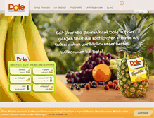 Tablet Screenshot of dole.de