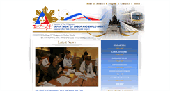 Desktop Screenshot of ncr.dole.gov.ph